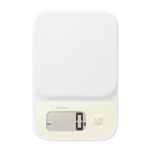 デジタルスケール 1g単位で計量OK 日頃の体重管理に便利な体重計（DRETEC