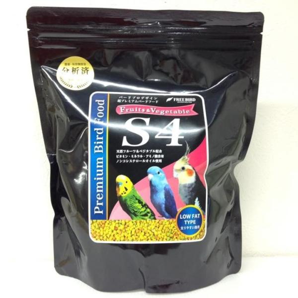 FREE BIRD S4（小粒）1000g ローファットタイプ（低脂肪）フルーツ&amp;ベジタブル フリー...
