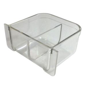HOEI HOEI 35 クリアカップ Hカップ 餌入れ 水入れ 皿 エサ入れ 透明