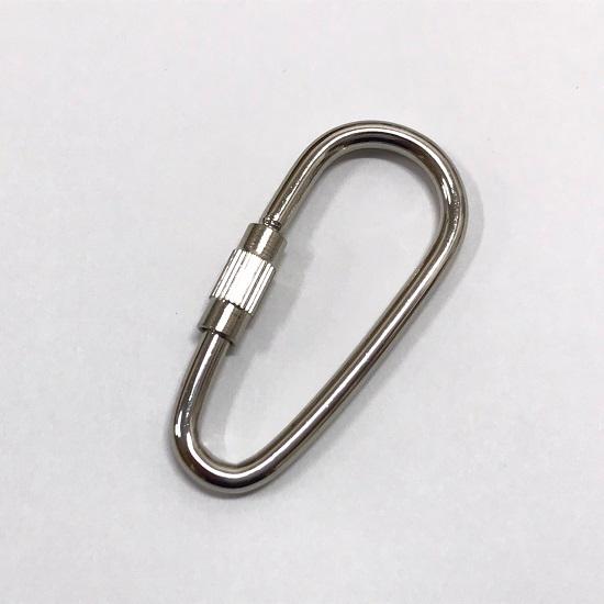 リンク（キーリンク）1個 手作りおもちゃなどに 金具 カラビナ ナスカン 鳥 インコ オウム 取り付...