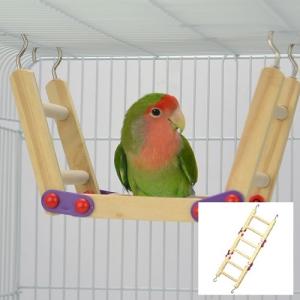 三晃商会 SANKO スウィング（S）ブランコ インコ オウム おもちゃ 木