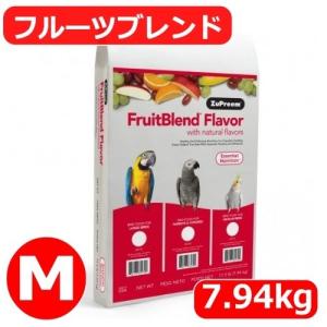 ZuPreem フルーツブレンド(M) 7.94kg オカメインコ ウロコインコ 餌 ペレット ズプリーム 大袋 業務用 大容量（臨時ルート）｜pearly