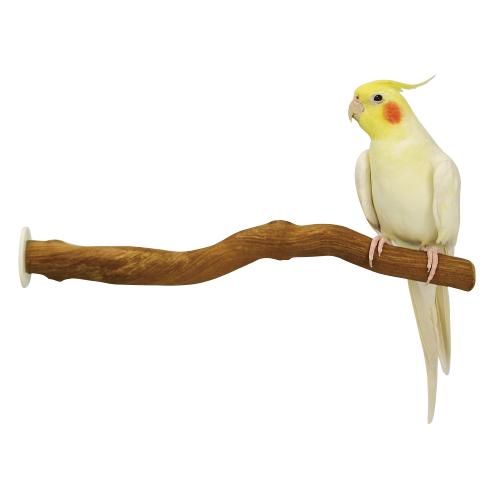 【廃番商品】SANKO ラタンパーチ(30) 長さ約30cm 籐の木 自然木 止まり木 インコ 鳥 ...