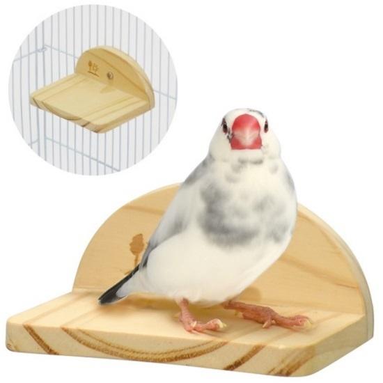 【フラットタイプ】SANKO おやすみステップ フラット 止まり木 おやすみボード 休憩ボード かじ...