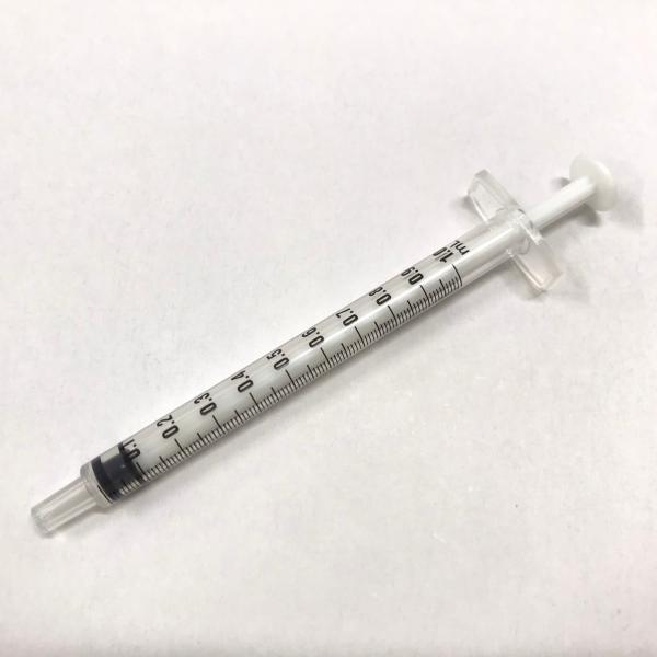【挿し餌に便利】シリンジ 極小 1ml 電子線滅菌済！個包装！ヒナ 雛 パウダーフード フォーミュラ...