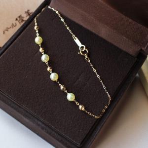 Jouete（ジュエッテ） ブレスレット K10YG パール ブレスレット