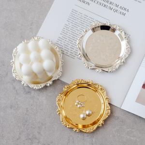 トレイ小物入れ アクセサリートレー ゴールド シルバートレー