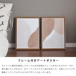アートポスター フレーム付き ポスター 北欧 ...の詳細画像1