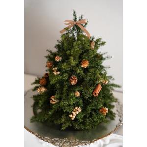 ナチュラルクリスマステーブルツリー ギフトにお...の詳細画像1