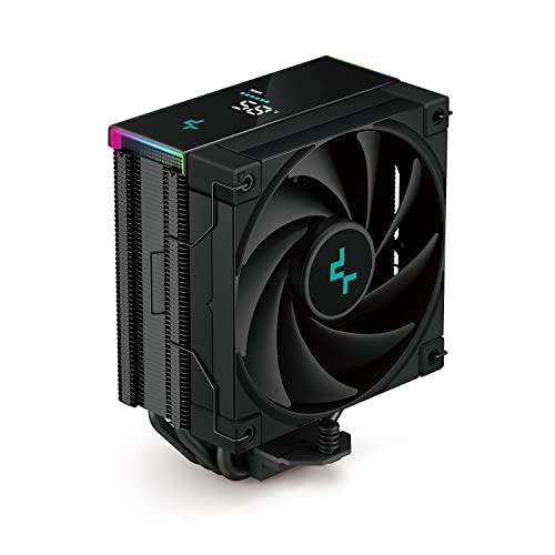 DeepCool AK400 DIGITAL 空冷式 CPU クーラー 220 ワット TDP 4 ...