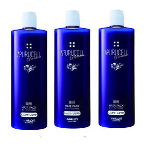 サニープレイス アプルセルプレミアム 薬用ヘアパック しっとり (1,000ml)×3個セット｜pechka