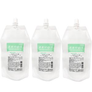 アースウォークリパブリック　(業務用) OXLON(オキシロン) プレミアムパーマ セカンド OX(過水) 1000ml×3個セット｜pechka