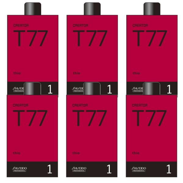 資生堂 クリエイター T77 チオ 1剤 400ml ×6点セット