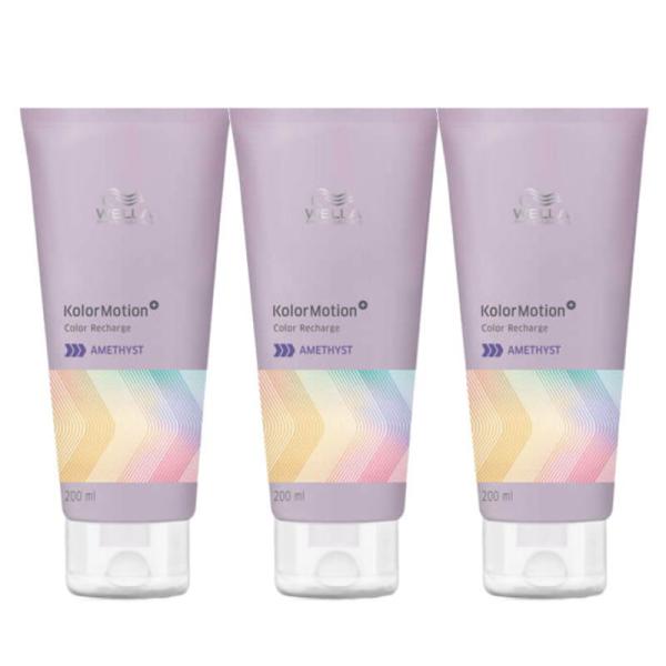 ウエラ カラーモーション＋ CR アメジスト コンディショナー 200ml3点セット