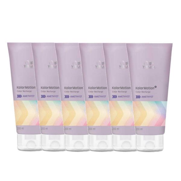 ウエラ カラーモーション＋ CR アメジスト コンディショナー 200ml6点セット