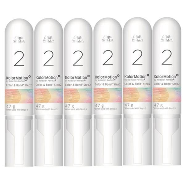 ウエラ カラーモーション＋ カラー&amp;ボンド STEP 2　47g6点セット