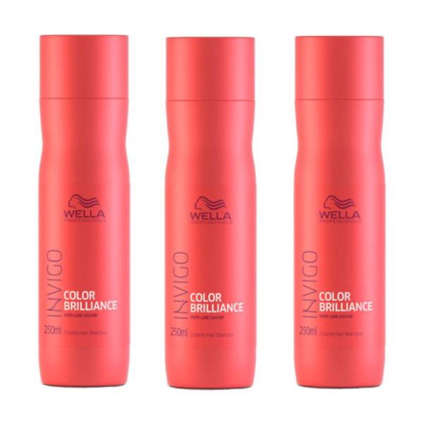 ウエラ インヴィゴ INVIGO カラーブリリアンス カラーヘア シャンプー 250ml 3本セット