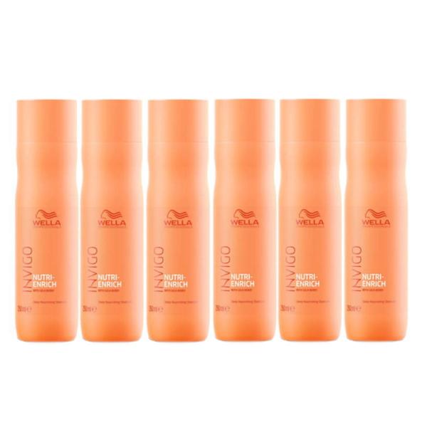 ウエラ インヴィゴ INVIGO ニュートリエンリッチ　ディープ シャンプー 250ml 6本セット