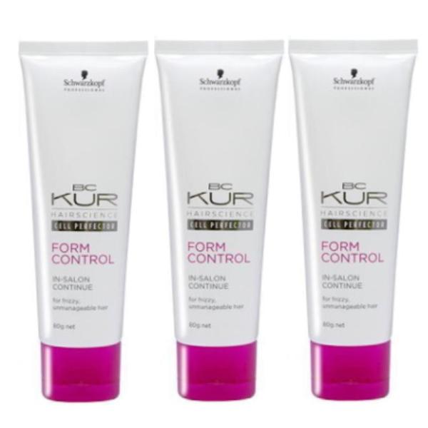 シュワルツコフ　BCクア　フォルムコントロール　インサロンコンティニュー 80g×3点セット