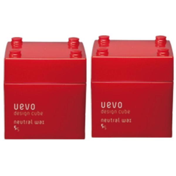 デミ　ウェーボ デザインキューブ　ニュートラルワックス　80g 2個セット