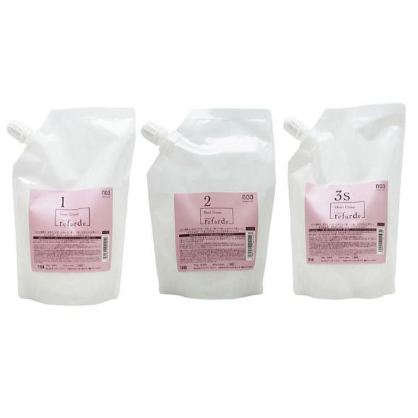 ナンバースリー　ルファルデ インナークリーム(500gリフィル)、バインドクリーム(300gリフィル...