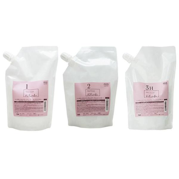 ナンバースリー　ルファルデ インナークリーム(500gリフィル)、バインドクリーム(300gリフィル...