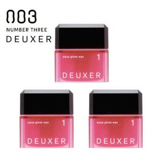ナンバースリー DEUXER デューサー ドライペーストワックス6 80g2個