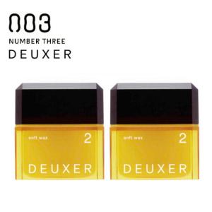 ナンバースリー DEUXER デューサー ドライペーストワックス6 80g3個
