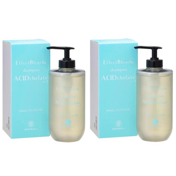 パール化研　エフェクトブリーチ アシッドキレートシャンプー 400ml (2点セット)