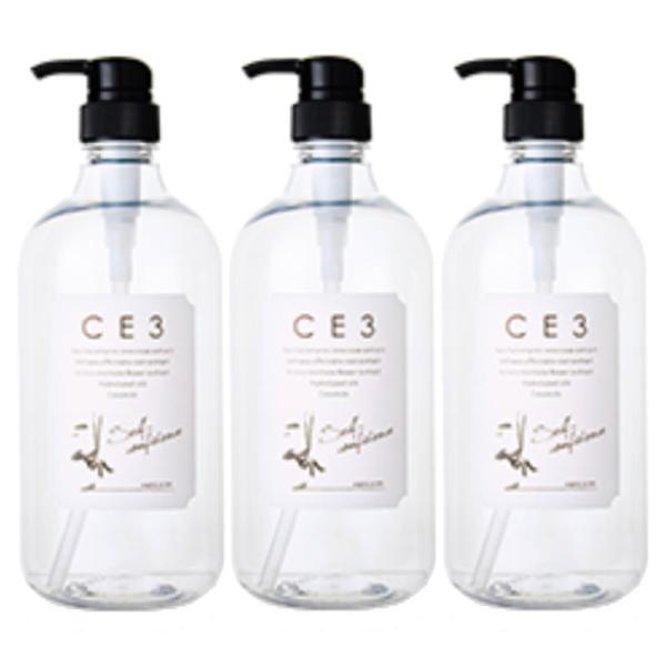 ミアンビューティー　CE3 共通詰替えボトル 1000ml,1000g用（識別シール付）×3本セット