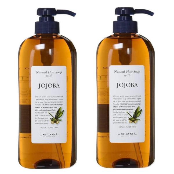 ルベル　ナチュラル ヘア ソープ ウィズ JO　720ml2個セット