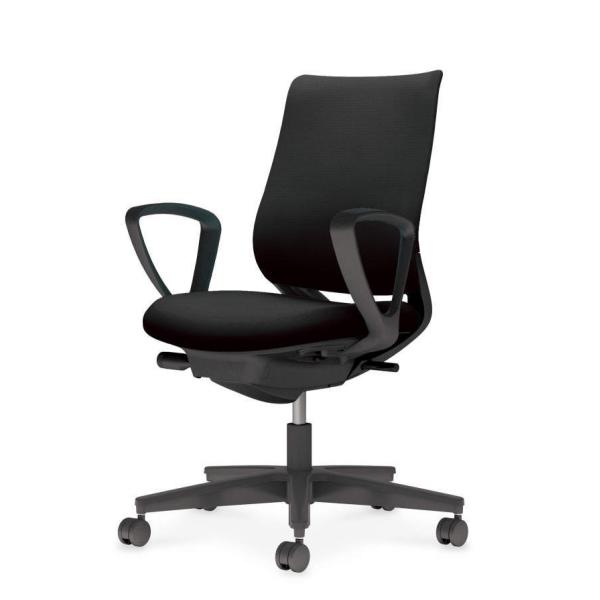 コクヨ ミトラ2 C04-B150CW-BKB6B61 サークル肘 ランバーサポート無 背・座ブラッ...