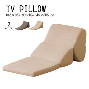 TV枕 FCC-121BE FCC-121BR テレビ枕 Lサイズ テレビピロー　ゴロ寝クッション フロアソファ 折りたたみ インテリア おしゃれ