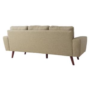 ルシア 3人掛 ソファ(GS-88BE/ベージ...の詳細画像3