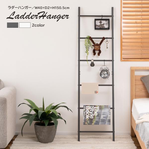 ラダーハンガー MIP-17 ハンガーラック ハンガー 立てかけ ハンガーラック 収納 装飾 インテ...