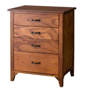 HAGiHARA（萩原） Wood Products チェスト （ブラウン） MCH-5186BR