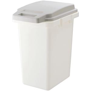 抗菌ペール　防臭　33JS（RSD-74GY/グレー）防汚　衛生的　簡単ロック　パッキン付　連結可　...