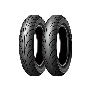 DUNLOP D307 F 110/70-12 47L TL タイヤ 1本 ZZ（ジーツー） 00-07/グランドアクシス100 98-00/シグナスX 03-07/シグナスX SR 04-07