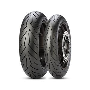 PIRELLI DIABLO ROSSO SCOOTER F/R 120/70-12 58P TL タイヤ 1本 GROM 13-15/MSX125 13-15/MSX125 SF 16-16/Z125 PRO 16-17