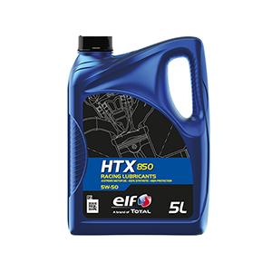 ELF レーシング用4サイクルエンジンオイル HTX 850 5W50 5L (1ケース3本)