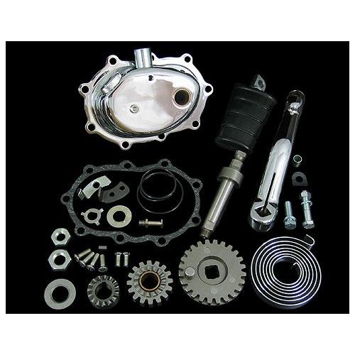 キックスタートキット 4速用 クローム 4速ビックツイン