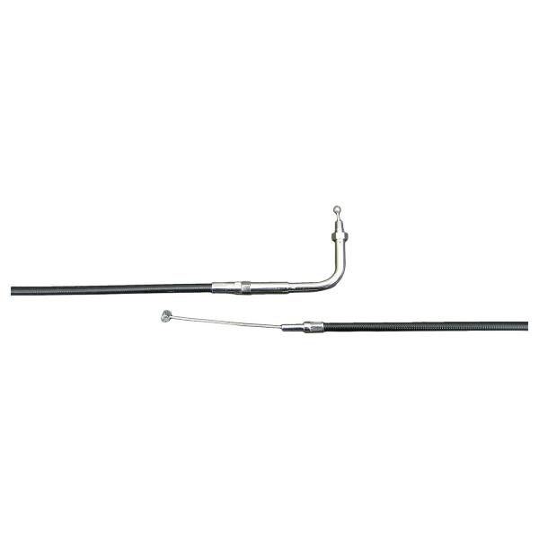 41in シングルスロットルケーブル 90° ブラック BT・XL用