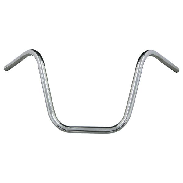 ナローエイプバー ハイ クローム ヘコミ有 Harley XL883 XL1200 FXST FLS...