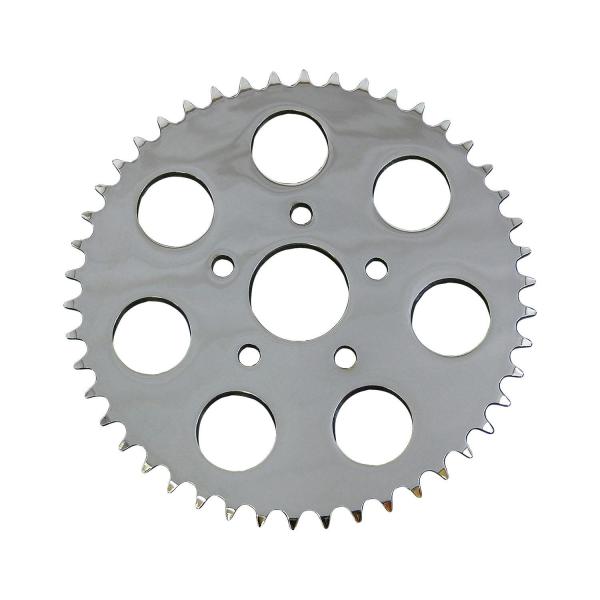 スポーツスター XL 46丁 リアチェーンスプロケット クローム 86-91y XL用