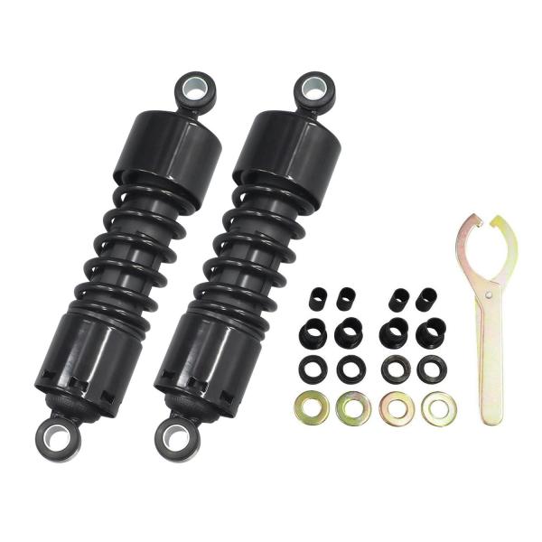 スポーツスター XL 11in ショートショック ブラック 04y- XL用