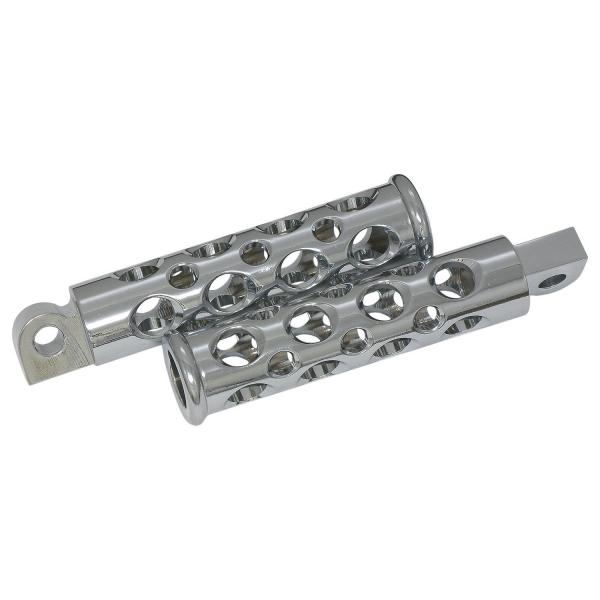 スポーツスター XL チーズホールフットペグ クローム