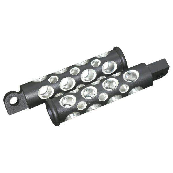 スポーツスター XL チーズホールフットペグ コントラストカット