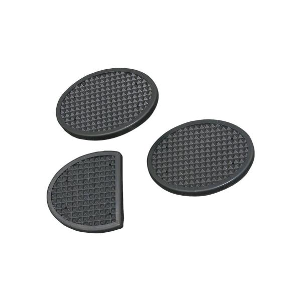 ソフテイル ダイナ ツーリング ロッカークラッチマウント用パッドセット 黒