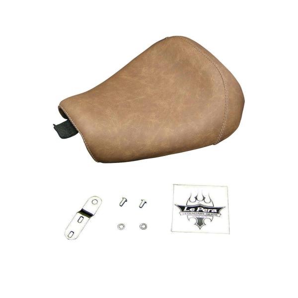 スポーツスター XL ベアボーンソロシートブラウンレザー XL1200X/1200V