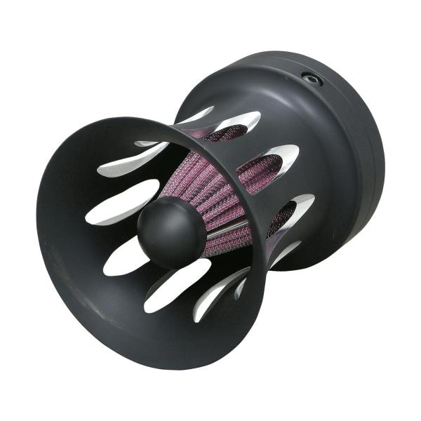 ソフテイル ダイナ ツーリング スポーツスター XL スロッテッドファンネルエアクリーナー コントラ...